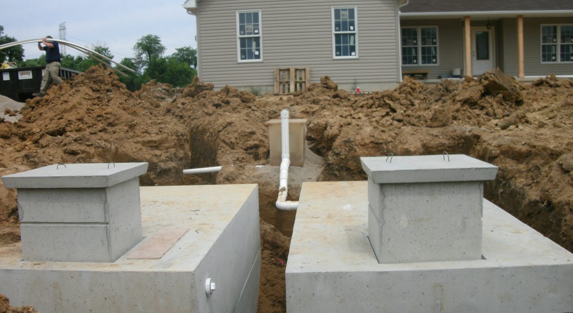 Private water system at residential home